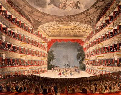 Operahuset, London, fra Ackermanns 