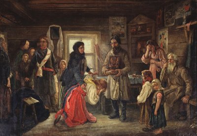 Før ekteskapet, 1900-tallet av Pyotr Ivanovich Tselebrovski
