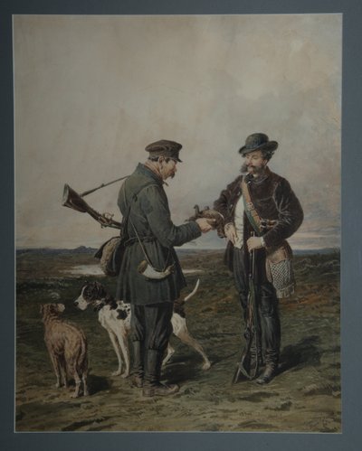 Jegere, 1864 av Pyotr Petrovich Sokolov