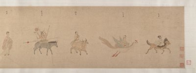 Divinities of the Planets and Constellations, 1500-tallet. av Qiu Ying