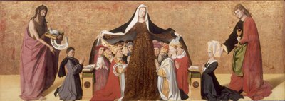 The Virgin of Mercy av Cadard-familien, 1453 av Quarton