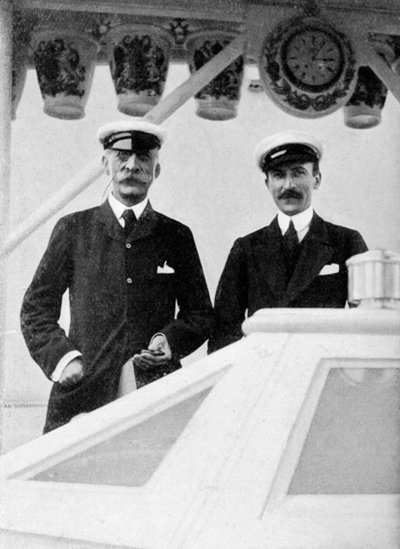 Grev Benckendorff og Lord Errington, 1908. av Queen Alexandra