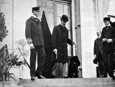 Kong Christian IX av Danmark 1818-1906 med sine barnebarn, 1908 av Queen Alexandra