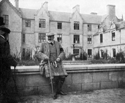 Kong Edward VII 1841-1910 i Balmoral, Skottland, 1908. av Queen Alexandra