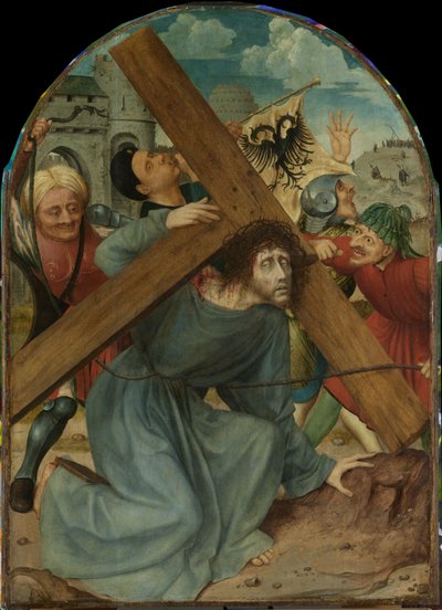 Kristus som bærer korset, ca. 1510-15 av Quentin Massys or Metsys