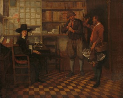 Leieleieren Bondeleien av Quiringh Gerritsz. van Brekelenkam (attributed to)
