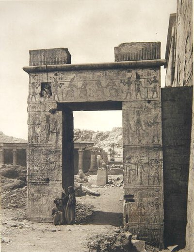 Isis-tempelet ved Philae av R.M. Junghaendel
