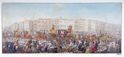 Dronning Caroline på reise til St Paul