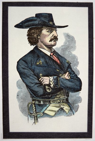 Jean Lafitte (farget gravering) av R. (after) Telfer