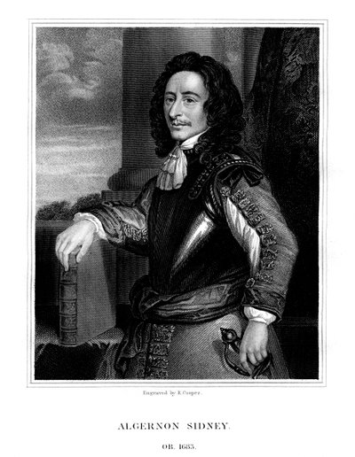 Algernon Sydney , engelsk politiker, 1824. av R. Cooper