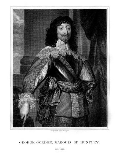 George Gordon, 2nd Marquess of Huntly, 1823. av R. Cooper