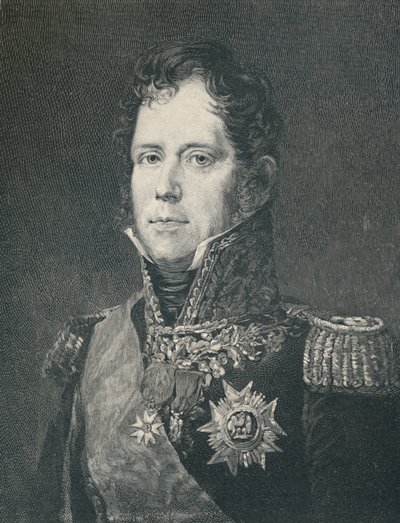 Marshal Michel Ney, hertug av Elchingen, prins av Moskwa, c1805, 1896 av R. G. Tietze