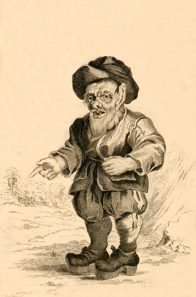 Bertholde, statsminister for Alboinus konge av Lombardia, 1821. av R. Page