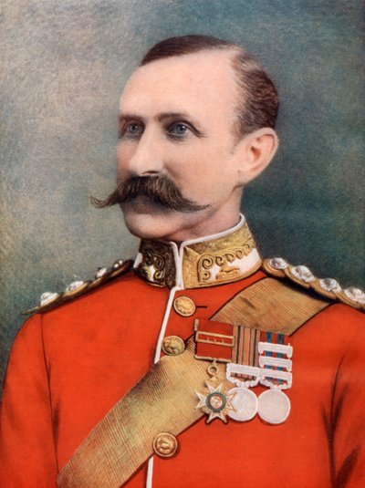 Generalmajor Sir William Penn Symons , britisk soldat, c1899 1902. av R Stanley