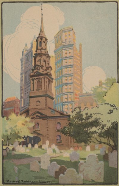 St. Pauls kapell, 1914. av Rachael Robinson Elmer