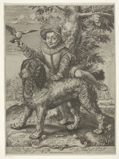 Portrett av Frederik de Vries av Raffaello Guidi