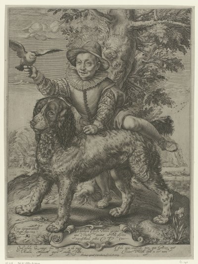 Portrett av Frederik de Vries av Raffaello Guidi