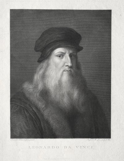 Leonardo da Vinci. av Raffaello Morghen