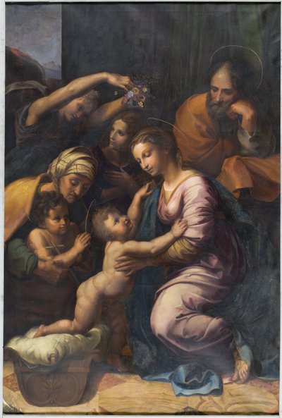 Hellige familie av Francis I av Raffaello Sanzio Raphael