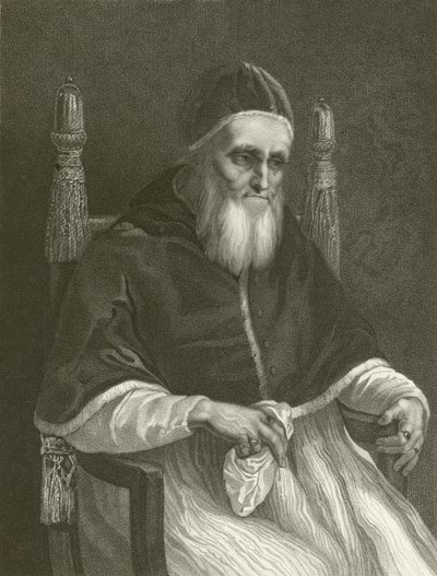 Julius den andre av Raffaello Sanzio Raphael