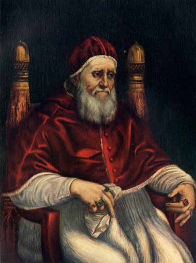 Pave Julius II, c1512, c1912 av Raffaello Sanzio Raphael