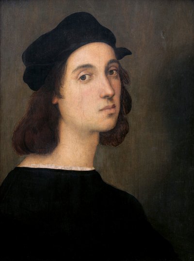 Selvportrett, 1505-1506 av Raffaello Sanzio Raphael