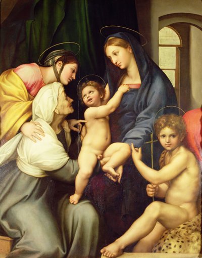 Den hellige familie av Raffaello Sanzio Raphael
