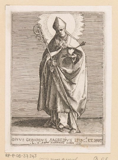 Saint Gerard Sagredo av Raffaello Schiaminossi