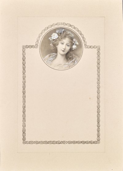 Design av gratulasjonskort av Raimund Ritter Von Brennerstein Wichera
