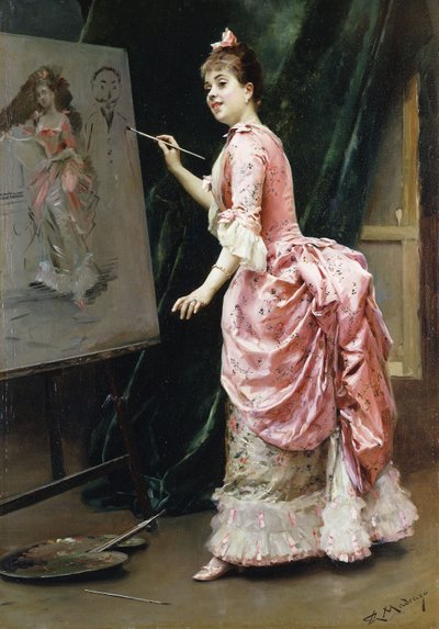 I studien; I studien, av Raimundo de Madrazo y Garreta