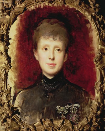 Marie Christine av Hapsburg, 1887 av Raimundo de Madrazo y Garreta