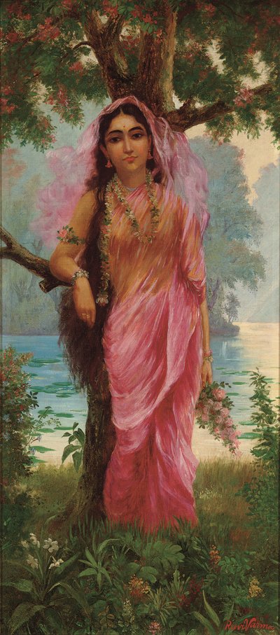 Vasant Sena av Raja Ravi Varma