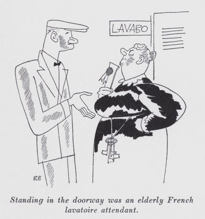 Illustrasjon for "But Gentlemen Marry Brunettes" av Anita Loos (litho) av Ralph Barton