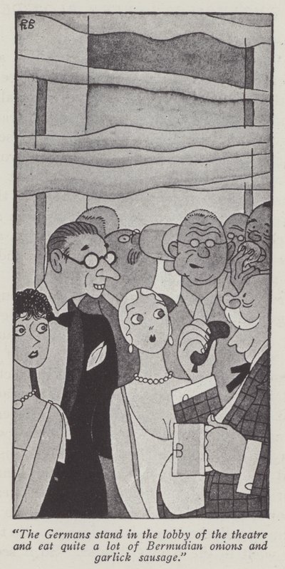 Illustrasjon for Gentlemen Prefer Blondes av Anita Loos (litho) av Ralph Barton