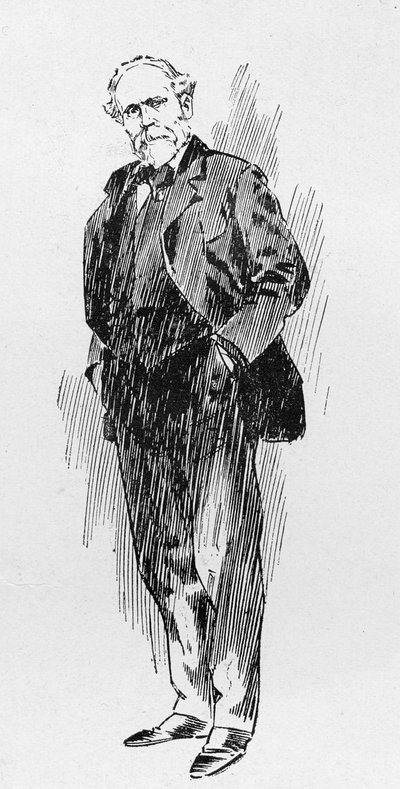 Mr. Keir Hardie, Labour Leader, fra en artikkel med tittelen 