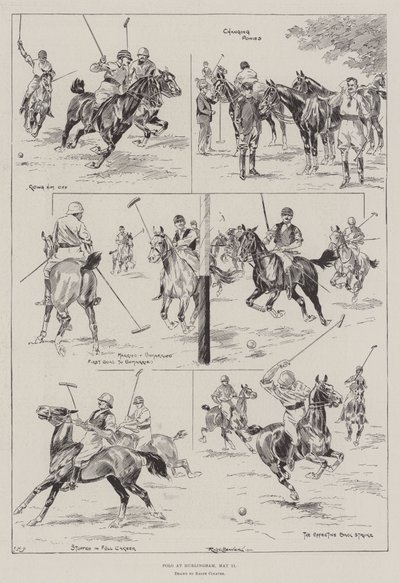 Polo på Hurlingham, 11. mai av Ralph Cleaver