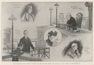 The Charge of High Treason against Dr Krause, his Second Appearance at Bow Street, on 10 September  av Ralph Cleaver