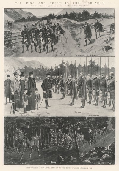 Kongen og Dronningen i høylandet av Ralph Cleaver