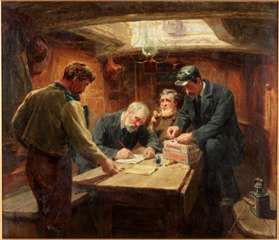 Toll betalt, 1896 av Ralph Hedley