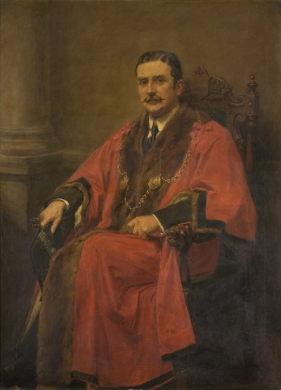 Portrett av rådmann John Robert Lawson, J.P. av Ralph Hedley