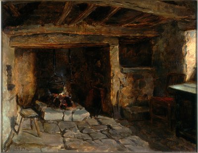 Det gamle kjøkkenet av Ralph Hedley