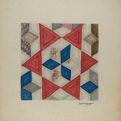 Patchwork Quilt av Ralph N. Morgan