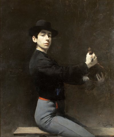 Selvportrett av Ramón Casas