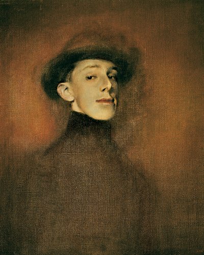Portrett av kong Alfonso XIII av Spania (studie) av Ramón Casas