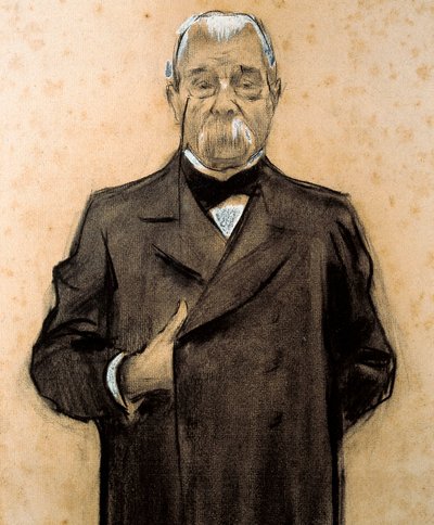 Portrett av Manuel Duran av Ramon Casas i Carbo