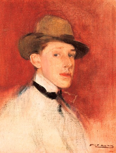 Studie for et portrett av kong Alfonso XIII (eller Alphonse de Bourbon) (1886-1941), detalj av Ramon Casas i Carbo