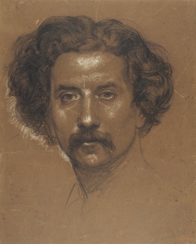 Selvportrett av Ramon Martí i Alsina
