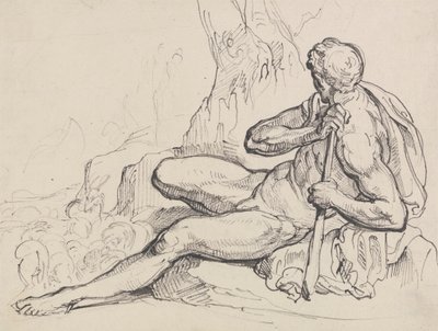 Hercules hviler av Ramsay Richard Reinagle