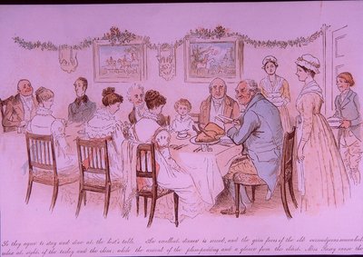 julemiddag av Randolph Caldecott