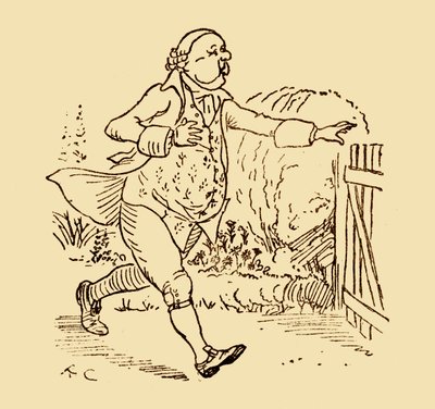 John Gilpins venn, 1878, c1918. av Randolph Caldecott